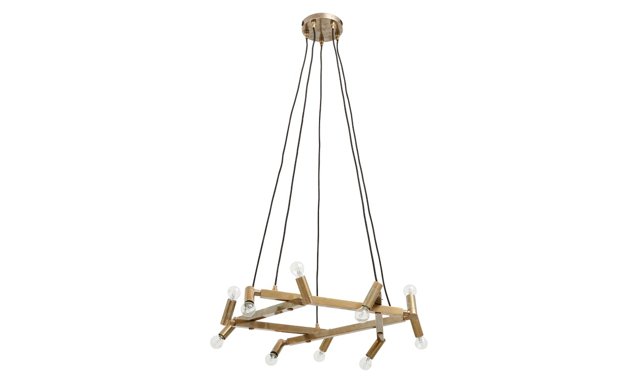 CHANDELIER Taklampa Mässing 75