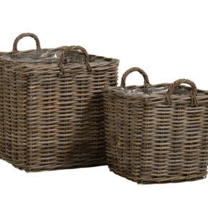 CHARLES Korgar 2-set Natur