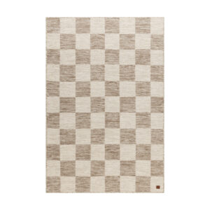 CHECK Ullmatta 160×230 Mörklinne