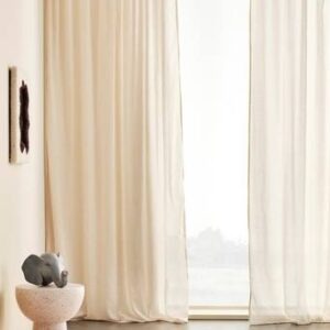 CIA multifunktionsgardin 2-pack Beige