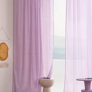 CIA multifunktionsgardin 2-pack Lila