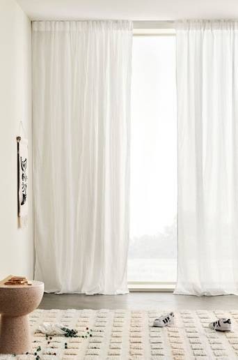 CIA multifunktionsgardin 2-pack Vit