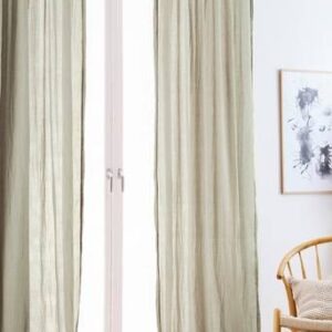 COCOON multifunktionsgardin 2-pack Khakigrå