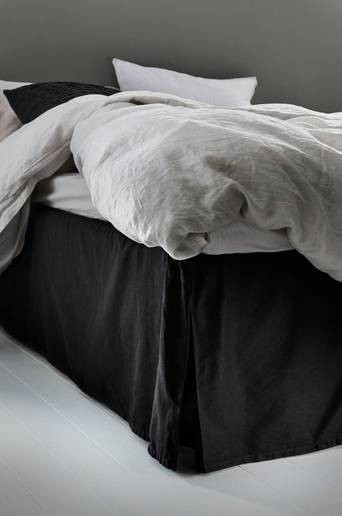 COLOUR sängkappa 45 cm – ekologisk Svart