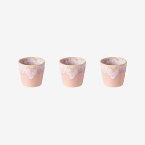 COSTA NOVA – Espressomugg Grespresso 3-pack – Rosa – Koppar & muggar – Från Homeroom