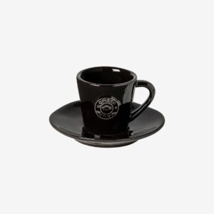 COSTA NOVA – Espressomugg med fat Nova Black – Svart – Koppar & muggar – Från Homeroom