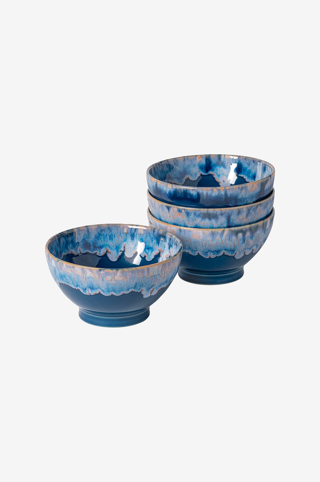 COSTA NOVA – Latte skål 4-pack – Blå – Skålar – Från Homeroom