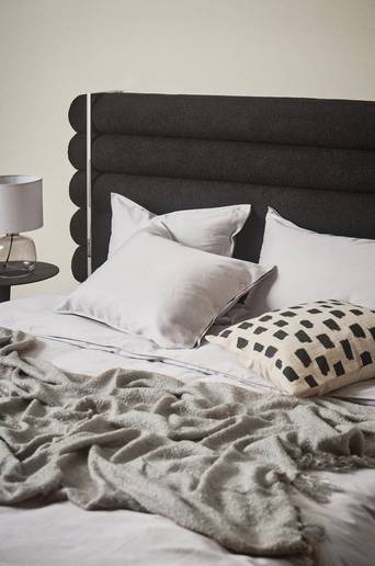 CRAIGS sänggavel 160 cm Svart