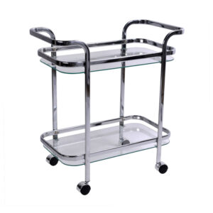 CUBA Serveringsvagn Krom