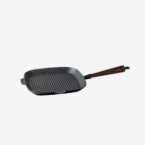 Carl Victor – Grillpanna i gjutjärn 28×28 cm – Svart – Stekpannor & grillpannor – Från Homeroom