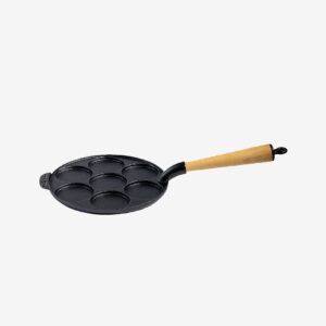 Carl Victor – Plättjärn i gjutjärn 23 cm – Svart – Stekpannor & grillpannor – Från Homeroom