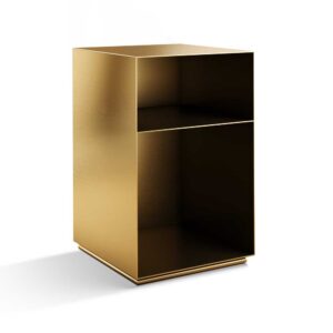 Carpe Diem Beds Holme Sängbord 37x37x60 Mässing