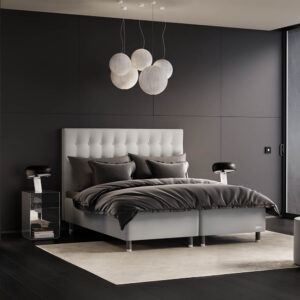 Carpe Diem Beds Malö Ramsäng 90×200 Ull / Ljusgrå