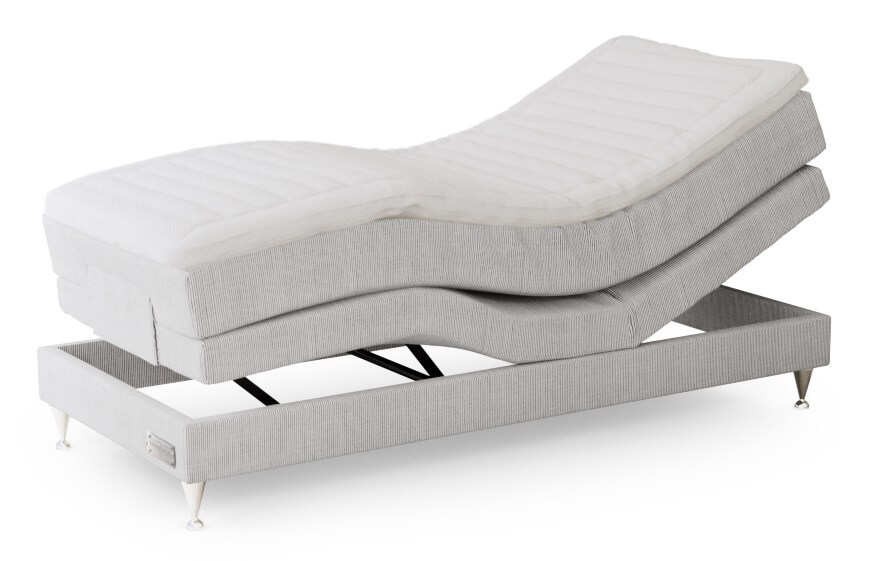 Carpe Diem Beds Saltö Ställbar Säng 160×200 Grå