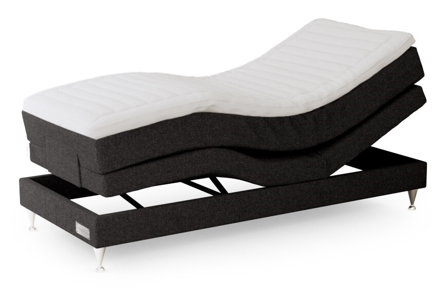 Carpe Diem Beds Saltö Ställbar Säng 90×200 Grå