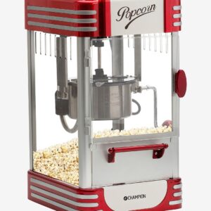 Champion Nordic – Popcornmaskin Retro XL PCM406 – röd metallic – Dessert & godismaskiner – Från Homeroom