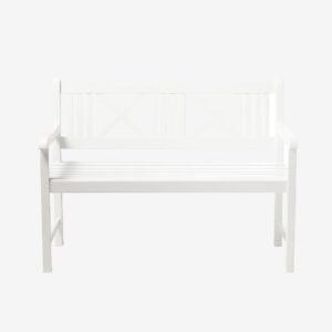 Cinas – Bänk Rosenborg 120x59cm – Vit – Bänkar – Från Homeroom