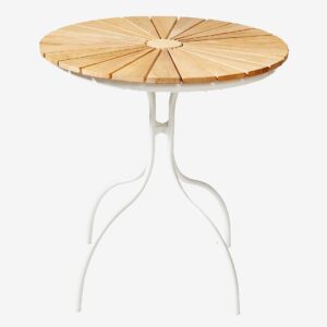 Cinas – Cafebord Ellen Ø80cm – Vit – Matbord utomhus – Från Homeroom