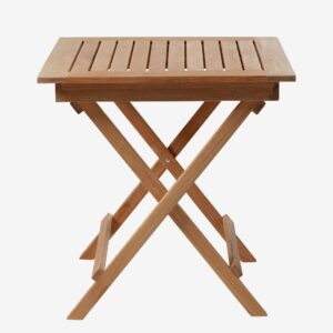 Cinas – Klaffbord York 70x70cm – Natur – Matbord utomhus – Från Homeroom