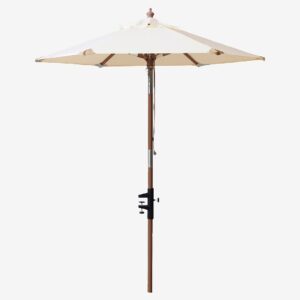 Cinas – Parasoll (balkong) Ø1,8 m polyester – Vit – Parasoller – Från Homeroom