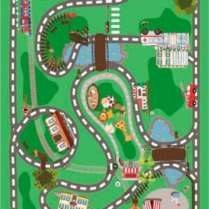 Conceptum Hypnose – Matta (100 x 200) – Flerfärgad – Barnmattor – Från Homeroom