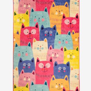 Conceptum Hypnose – Matta Cats – Flerfärgad – Barnmattor – Från Homeroom