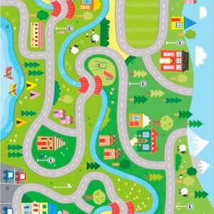 Conceptum Hypnose – Matta ELS509 – Flerfärgad – Barnmattor – Från Homeroom