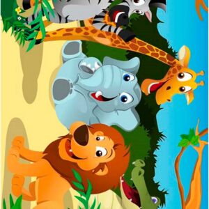 Conceptum Hypnose – Matta ELS535 – Flerfärgad – Barnmattor – Från Homeroom