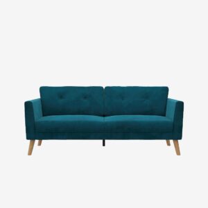 CosmoLiving by Cosmopolitan – Soffa 3-sits soffa Gloria – Blå – 3-sits soffor – Från Homeroom