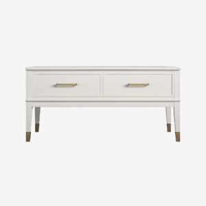 CosmoLiving by Cosmopolitan – Soffbord Westerleigh Lift-Top – Vit – Soffbord – Från Homeroom