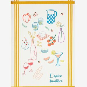 Coucke – Kökshandduk L’Apero Dinatoire 50×75 – Vit – Kökshanddukar – Från Homeroom