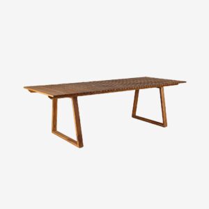 Create Collection – Matbord Stripe – Brun – Matbord utomhus – Från Homeroom