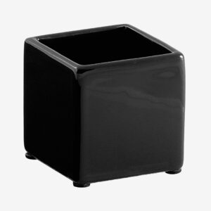 Cult Design – Skål Kub – Svart – Disk- & städredskap – Från Homeroom