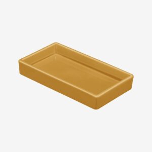 Cult Design – Tvålkopp Kub Orient – Gul – Disk- & städredskap – Från Homeroom