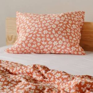 DAISY örngott 60×50 cm ekologisk Orange