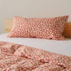 DAISY örngott 90×50 cm ekologisk Orange