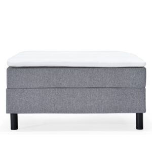 DALARÖ 120 Kontinentalsäng Ljusgrå