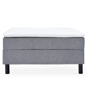 DALARÖ 140 Kontinentalsäng Ljusgrå