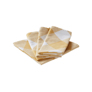 DALIA servett 4-pack Gul