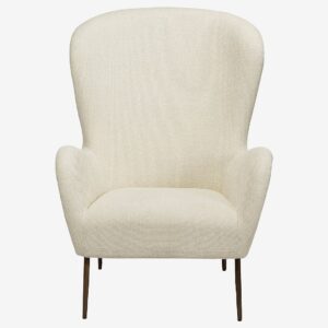 DAN-FORM – Glam fåtölj, hög rygg – Vit – Fåtöljer – Från Homeroom