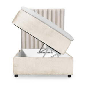 DANVIK/PENNY 120 Sängpaket Sammet Beige