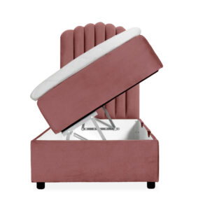 DANVIK/PRIMO 90 Sängpaket Sammet Rosa