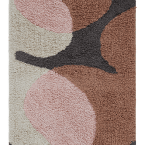 DELORES badrumsmatta Grå/beige/rosa