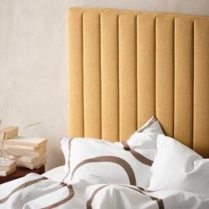 DERBY sänggavel 120 cm Currygul