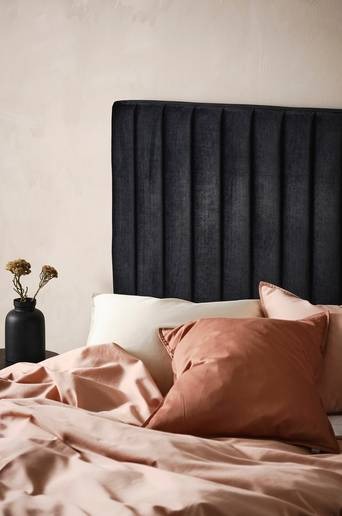 DERBY sänggavel 120 cm Svart