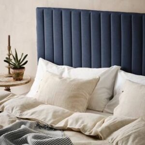 DERBY sänggavel 160 cm Gråblå