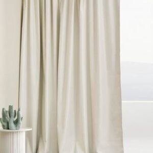 DIES mörkläggningsgardin 1 längd – extra bred Naturvit