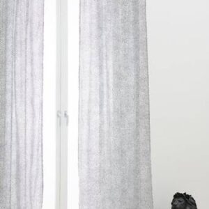 DOTTIE multifunktionsgardin 2-pack Vit/svart