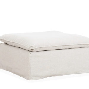 DOVER Grand Deluxe Fotpall Greige