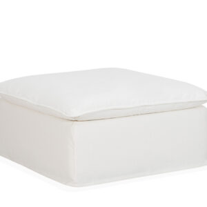 DOVER Grand Deluxe Fotpall Vit